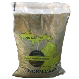 Detroit Nutrient Company Vermicompost Worm Castings - 25 lb