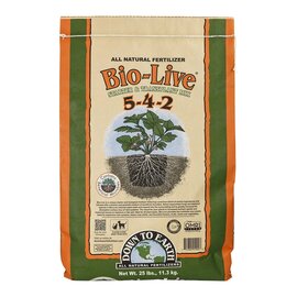 Down To Earth Bio-Live 5-4-2 Organic Fertilizer - 25 lb - OMRI Listed