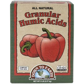 Down To Earth Granular Humic Acids Organic Soil Amendment - 5 lb - OMRI Listed