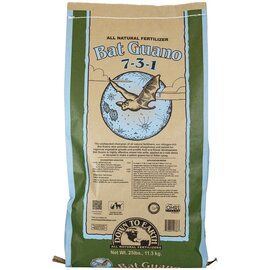 Down To Earth Bat Guano 7-3-1 Organic Fertilizer - 25 lb - OMRI Listed