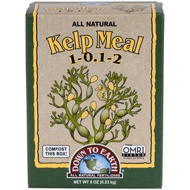 Down To Earth Kelp Meal 1-0.1-2 Organic Fertilizer - 0.5 lb - OMRI Listed