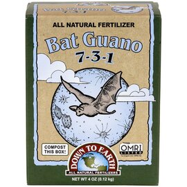Down To Earth Bat Guano 7-3-1 Organic Fertilizer - 0.25 lb - OMRI Listed