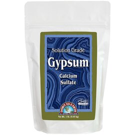 Down To Earth Gypsum Organic Soil Amendment - 1 lb - OMRI Listed