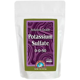 Down To Earth Potassium Sulfate 0-0-50 Organic Fertilizer - 1 lb - OMRI Listed