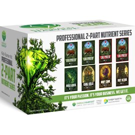 Emerald Harvest Kick-Starter Kit - Cali Pro 2-Part Base Nutrient Kit - 32 Oz Each