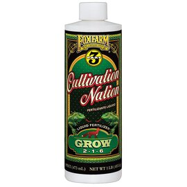 FoxFarm Cultivation Nation Grow Fertilizer 2-1-6 - 16 Oz