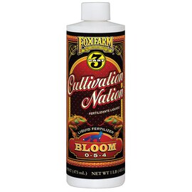 FoxFarm Cultivation Nation Bloom Fertilizer 0-5-4 - 16 Oz