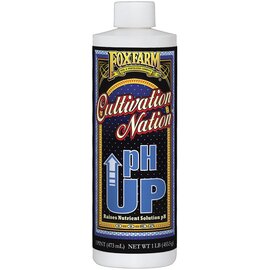 FoxFarm Cultivation Nation pH Up Nutrient Solution Adjuster - 16 Oz