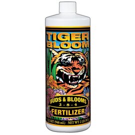FoxFarm Tiger Bloom Buds & Blooms Fertilizer 2-8-4 - 32 Oz - Concentrate