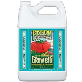 FoxFarm Grow Big Hydroponic Fertilizer 3-2-6 - 1 Gal - Concentrate