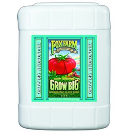 FoxFarm Grow Big Hydroponic Fertilizer 3-2-6 - 5 Gal - Concentrate
