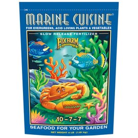 FoxFarm Marine Cuisine Slow-Release Fertilizer 10-7-7 - 4 lb Bag
