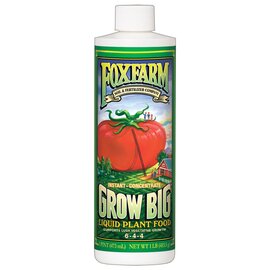 FoxFarm Grow Big Fertilizer 6-4-4 - 16 Oz - Concentrate