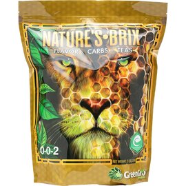 GreenGro Biologicals Nature's Brix 0-0-2 Biostimulant Supplement - 5 lb