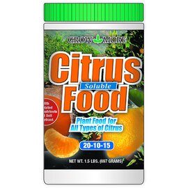 Grow More Citrus Food 20-10-15 Fertilizer - 1.5 lb