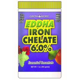Grow More Edda Iron Chelate 6% Fertilizer - 1 lb
