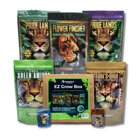 GreenGro Biologicals EZ Grow Box Organic Nutrient Kit - 6-Piece Set