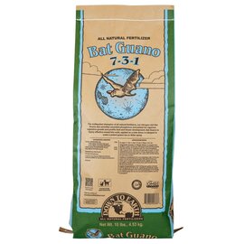 Down To Earth Bat Guano 7-3-1 Organic Fertilizer - 10 lb - OMRI Listed