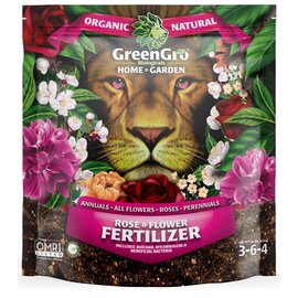 GreenGro Biologicals Home & Garden Rose & Flower Fertilizer - 10 lb