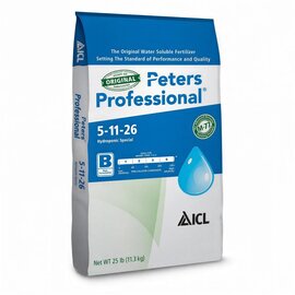 Peters Professional 5-11-26 Hydroponic Special Fertilizer - 25 lb