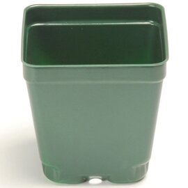 Landmark Plastic Press-Fit Square Nursery Pot - 3.5 x 3.5-in - Black - Case of 450