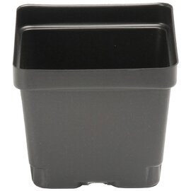 Landmark Plastic Press-Fit Square Nursery Pot - 4.19 x 3.63-in - Black - Case of 375