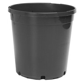 Landmark Plastic Trade Nursery Pot - 2 Gal Trade (1.47 Gal Actual) - Black - Case of 65