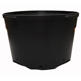 Nursery Supplies Classic Nursery Pot - Trade #45 - 30-in - 45.28 Gal - Black - Case of 5