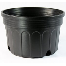 Nursery Supplies Classic Small Mum Pan - 8-in - 0.77 Gal - Black - Case of 130