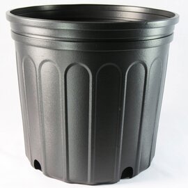 Nursery Supplies Classic Nursery Pot - Trade #10 - 10.125-in - 2.25 Gal - Black - Case of 70