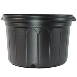 Nursery Supplies Classic Squat Nursery Pot - Trade #3 - 11.875-in - 2.87 Gal - Black - Case of 47