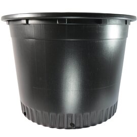 Nursery Supplies Grip-Lip Nursery Pot - Trade #25 - 22.75-in - 27.59 Gal - Black - Case of 10