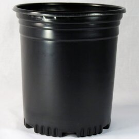 Nursery Supplies Premier Pressure-Formed Nursery Pot - Trade #1 - 6.125-in - 0.65 Gal - Black - Case of 80