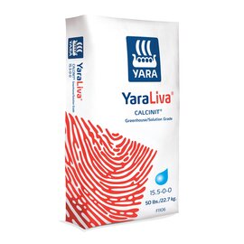 Yara YaraLiva Calcium Nitrate Fertilizer 15.5-0-0 Greenhouse Grade - 50 lb