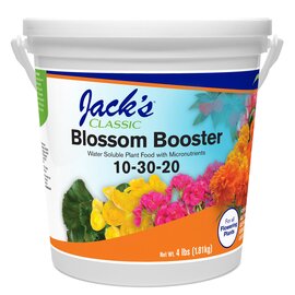 Jack's Classic Blossom Booster 10-30-20 Water-Soluble Fertilizer - 4 lb