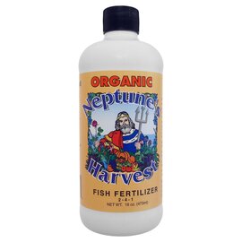 Neptune's Harvest Fish Fertilizer 2-4-1 - 18 Oz Concentrate - OMRI Listed