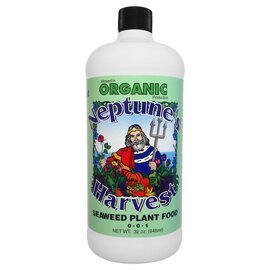 Neptune's Harvest Seaweed Plant Food 0-0-1 - 32 Oz Concentrate - OMRI Listed