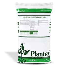 Plantex Poinsettia Plus Water Soluble Fertilizer 18-6-20 - 25 lb