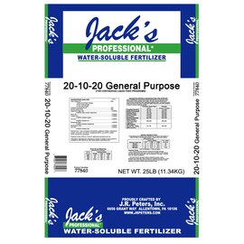 Jack's Professional 20-10-20 General Purpose Fertilizer - 25 lb