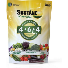 Sustane 4-6-4 Flower & Vegetable Plant Food - 5 lb - OMRI Listed