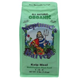 Neptune's Harvest Kelp Meal Multi-Purpose Plant Food 1-0-2 - 4 lb - OMRI Listed