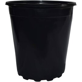 Landmark Plastic Trade Nursery Pot - 1 Gal Trade (2.5 Qt Actual) - Black - Case of 200