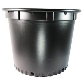 Nursery Supplies Grip-Lip Nursery Pot - Trade #7 - 13.75-in - 6.08 Gal - Black - Case of 20
