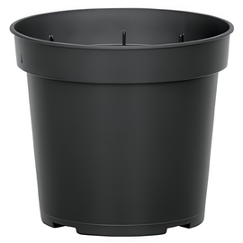 The HC Companies Geranium Thinwall Pot - 4.5 x 3.81-in - Black - Case of 850