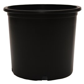 Nursery Supplies Econo-Grip Nursery Pot - Trade #7 - 13.75-in - 6.08 Gal - Black - Case of 20