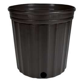 The HC Companies 600 Series Nursery Pot - 8.75 x 8.5-in - Black - Case of 60