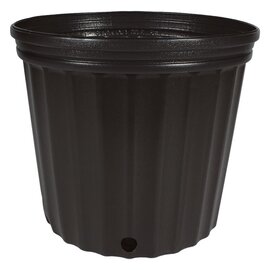 The HC Companies 1200 Series Heavy-Duty Nursery Pot - 11 x 9.62-in - Black - Case of 50