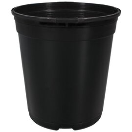 The HC Companies Trade Nursery Pot - 6.5 x 7-in - Black - Case of 128