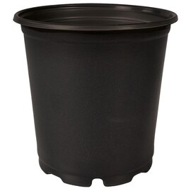 The HC Companies Co-Ex Trade Squat Pot - 6.5-in - Black - Case of 140