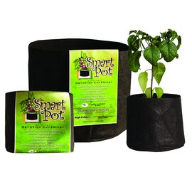 Smart Pot Fabric Pot - 150 Gal - Black - No Handles